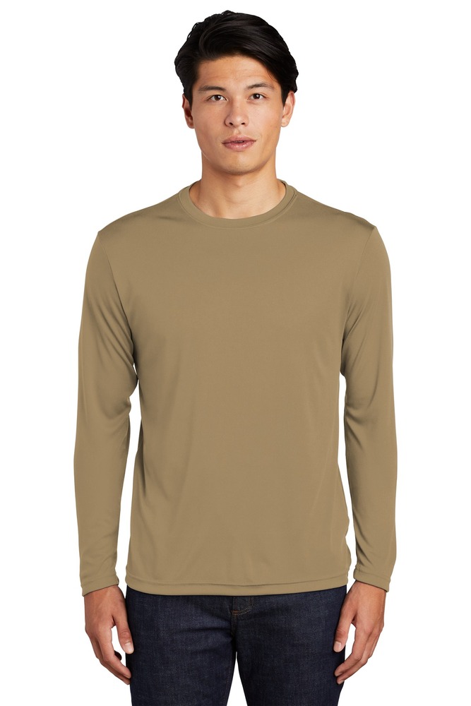 Sport-Tek ST350LS Long Sleeve PosiCharge ® Competitor™ Tee Front Fullsize"