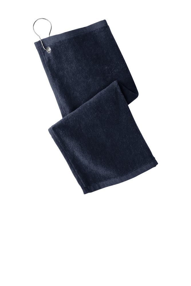 Port Authority PT400 Grommeted Hemmed Towel Front Fullsize"