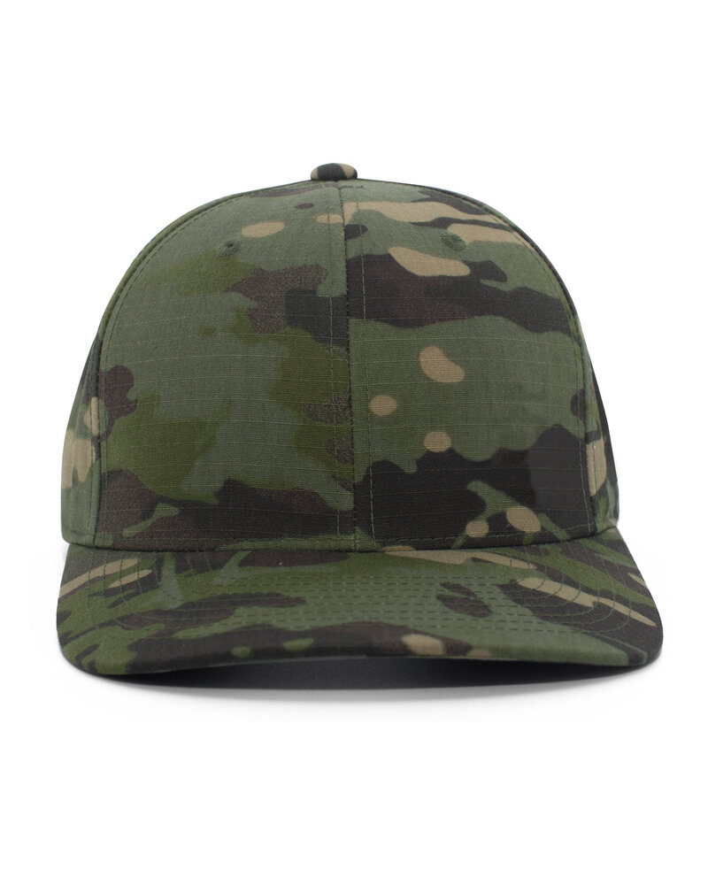 Pacific Headwear M35 Multicam® Ripstop Cordura Snapback Cap Front Fullsize"