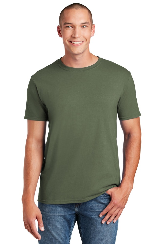 Gildan G640 Adult Softstyle® T-Shirt Front Fullsize"