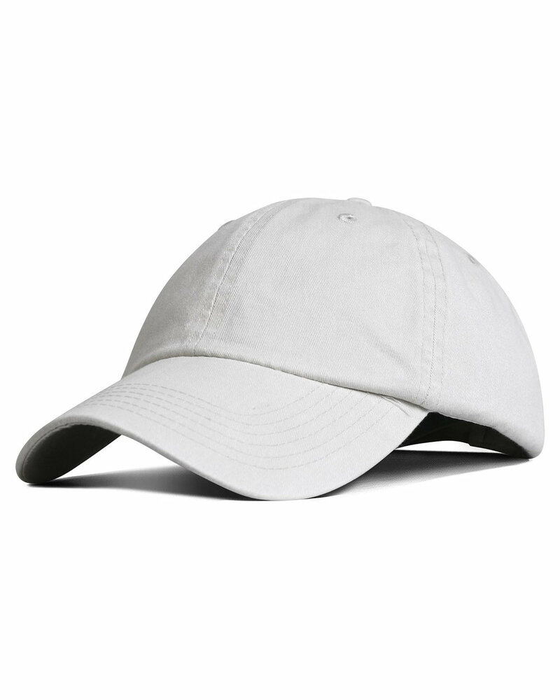 fahrenheit f470 promotional pigment dyed washed cotton cap Front Fullsize