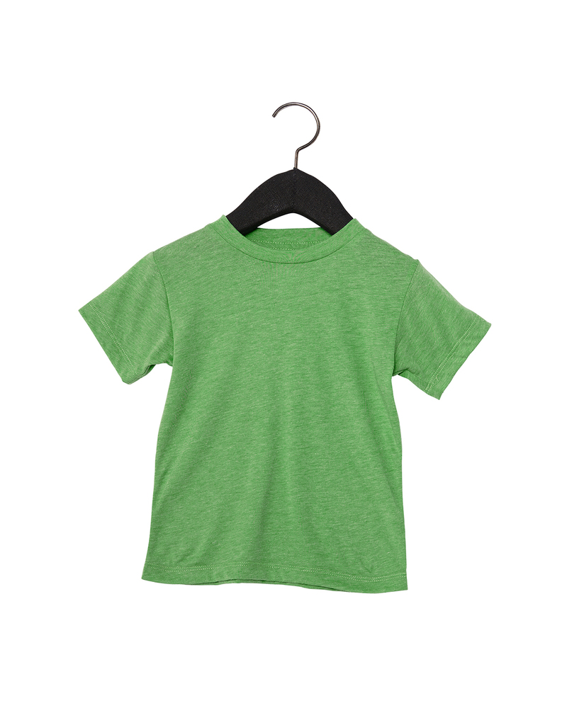 Bella + Canvas 3413T Toddler Triblend Short-Sleeve T-Shirt Front Fullsize"