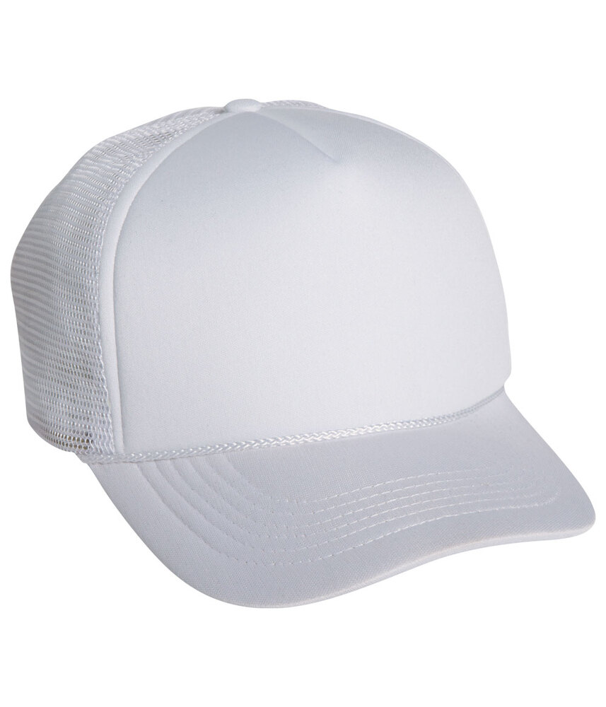 Mega Cap 6801 Trucker Summer Mesh Cap Front Fullsize"