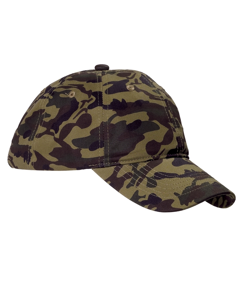 big accessories bx018 unstructured camo cap Front Fullsize