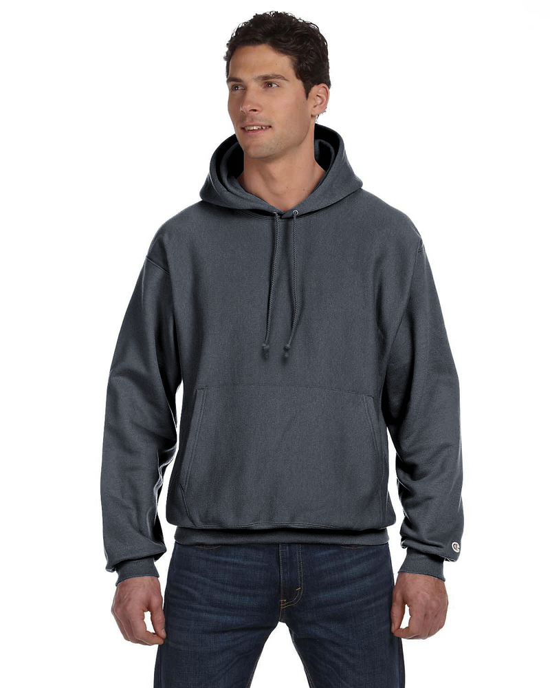 Champion S1051 Reverse Weave® Pullover Hooded Sweatshirt Front Fullsize"