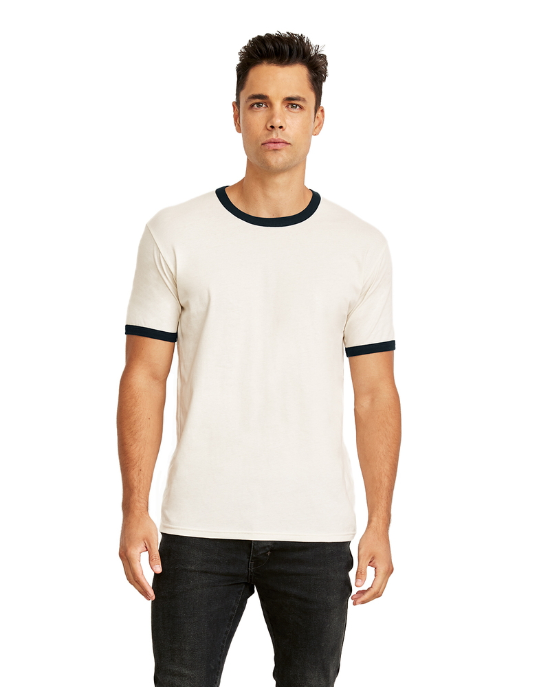 next level 3604 unisex ringer t-shirt Front Fullsize