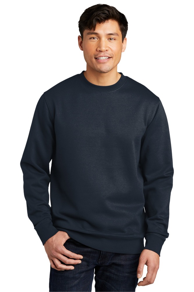 District DT6104 V.I.T. ™ Fleece Crew Front Fullsize"