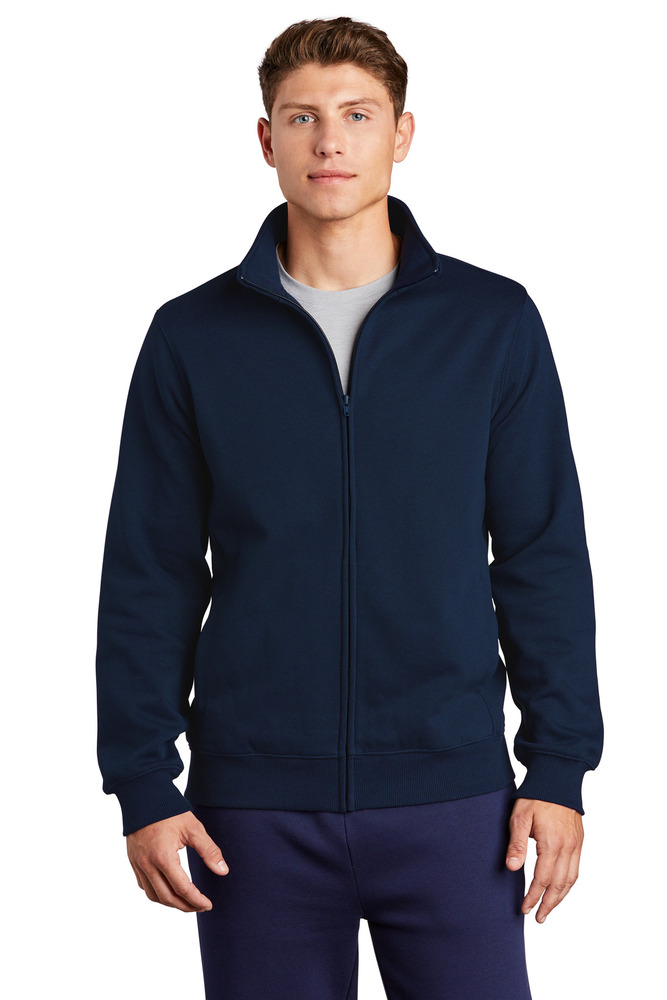 sport-tek st259 full-zip sweatshirt Front Fullsize