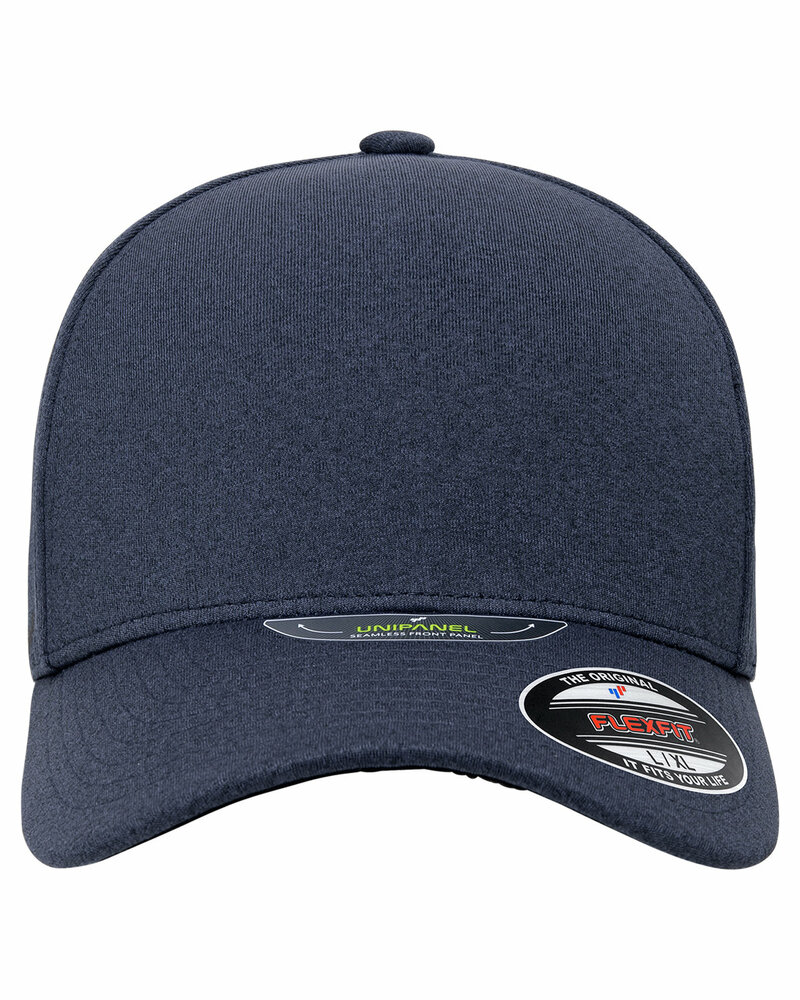 flexfit 5577up adult unipanel melange hat Front Fullsize