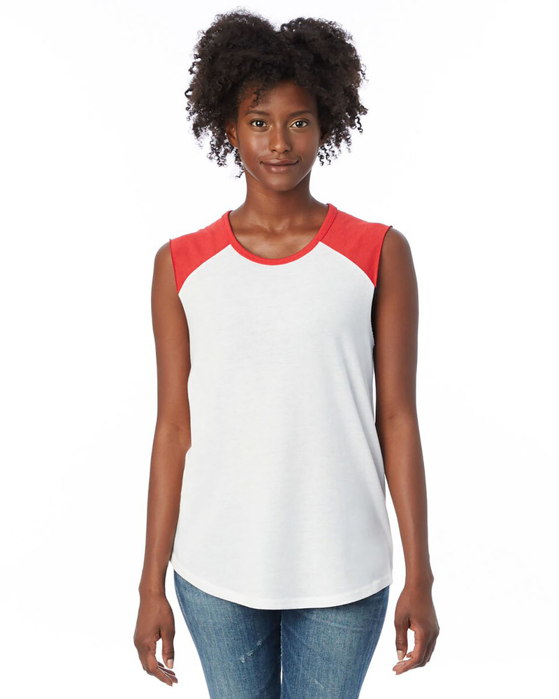 Alternative 5104BP Women's Team Player Vintage 50/50 Tee Front Fullsize"