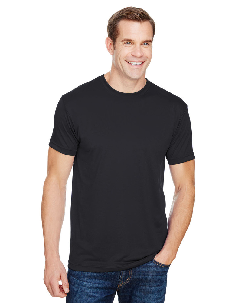 bayside ba5300 unisex 4.5 oz., polyester performance t-shirt Front Fullsize