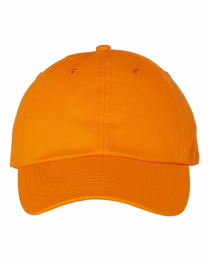 Valucap VC300A Adult Bio-Washed Classic Dad’s Cap Front Fullsize"