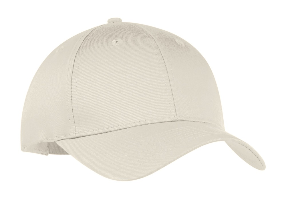 port & company cp80 six-panel twill cap Front Fullsize