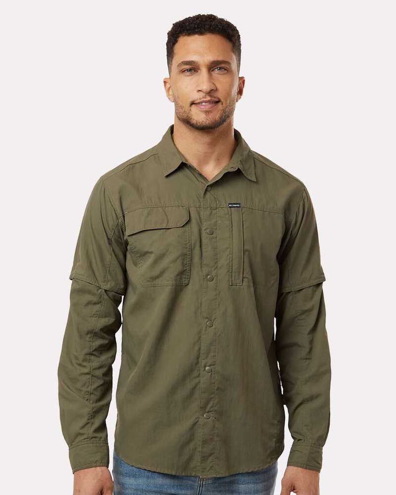Columbia 212332 Skien Valley™ Long Sleeve Shirt Front Fullsize"