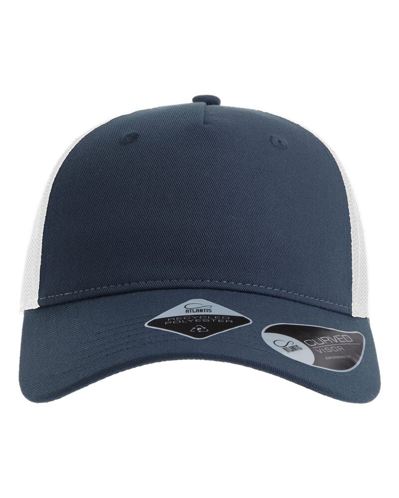 Atlantis Headwear ZION Sustainable Five-Panel Trucker Cap Front Fullsize"