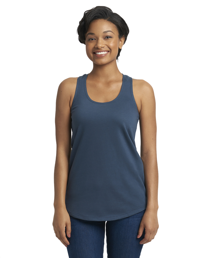 Next Level 6933 Ladies' French Terry Racerback Tank Front Fullsize"