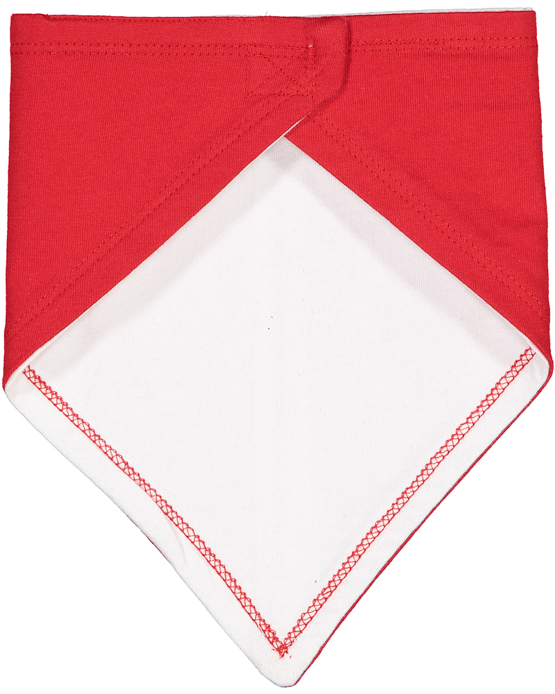 Rabbit Skins RS1012 Infant Premium Jersey Bandana Bib Front Fullsize"