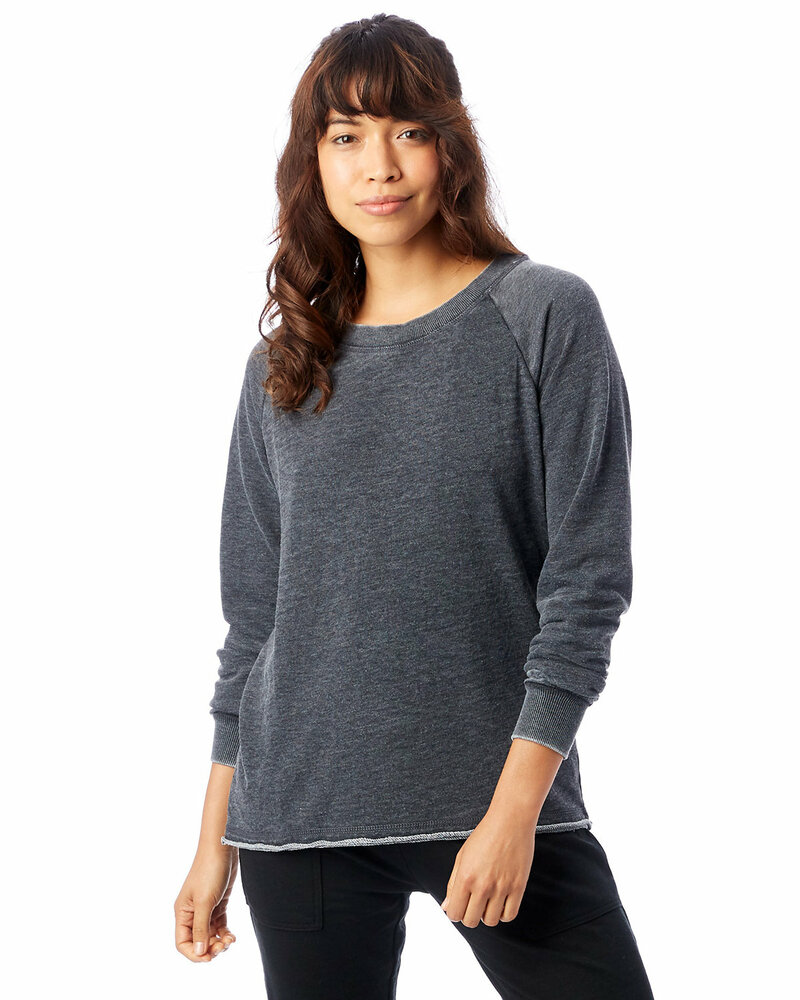 alternative 8626nm ladies' lazy day pullover Front Fullsize