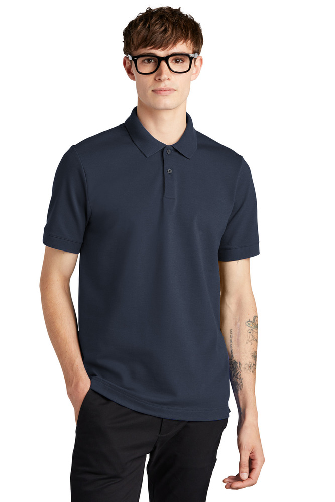 mercer+mettle mm1000 stretch heavyweight pique polo Front Fullsize