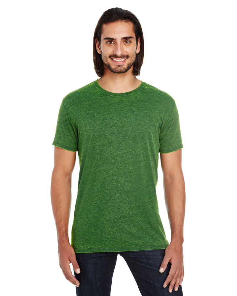 threadfast apparel 115a unisex cross dye short-sleeve t-shirt Front Fullsize