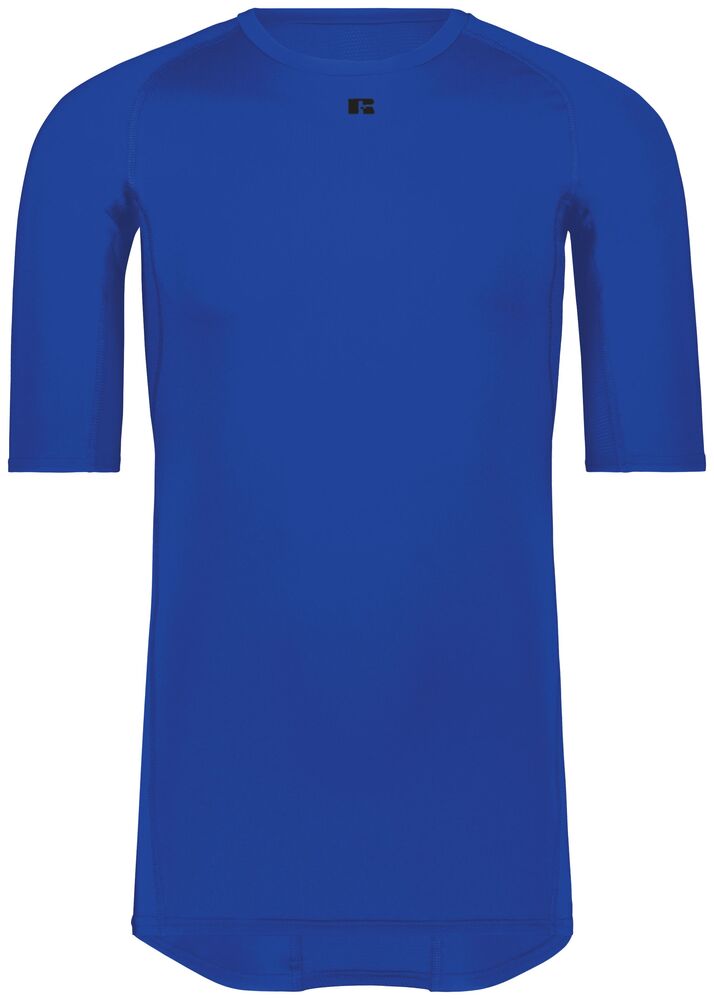 Russell Athletic R21CPM Half Sleeve Compression Tee Front Fullsize"