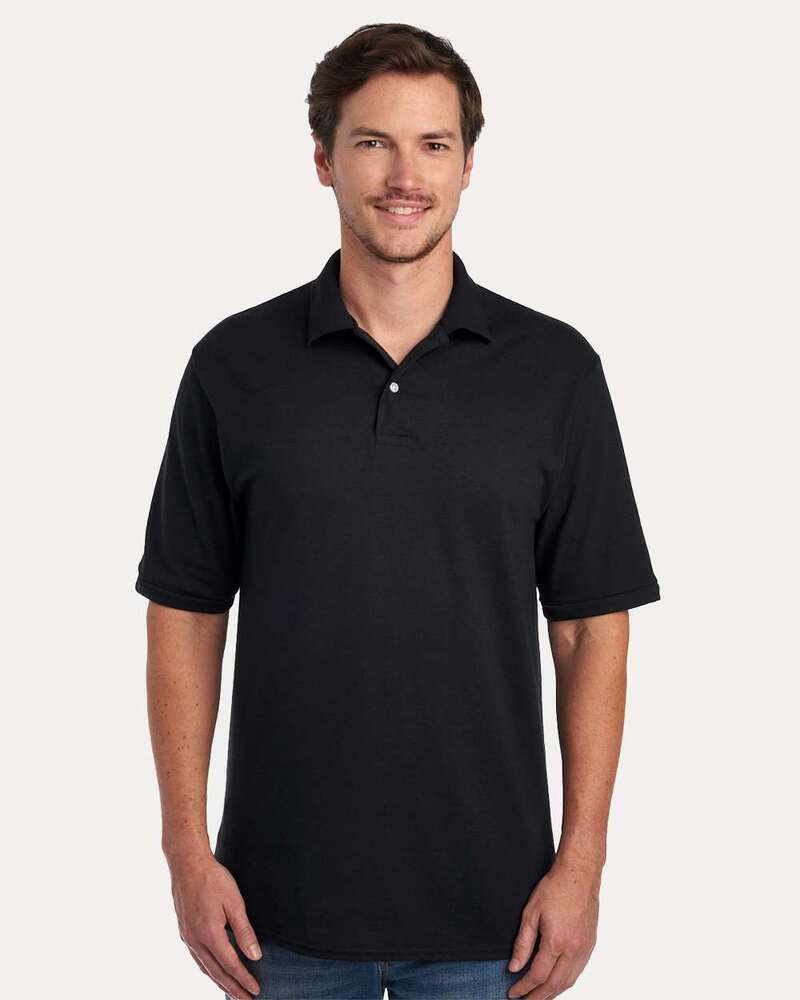 jerzees 437r dri-power® polo Front Fullsize