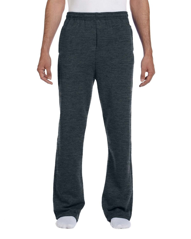 Jerzees 974MP NuBlend® Open-Bottom Sweatpants with Pockets Front Fullsize"