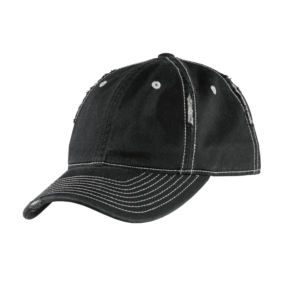 district dt612 rip and distressed cap Front Fullsize