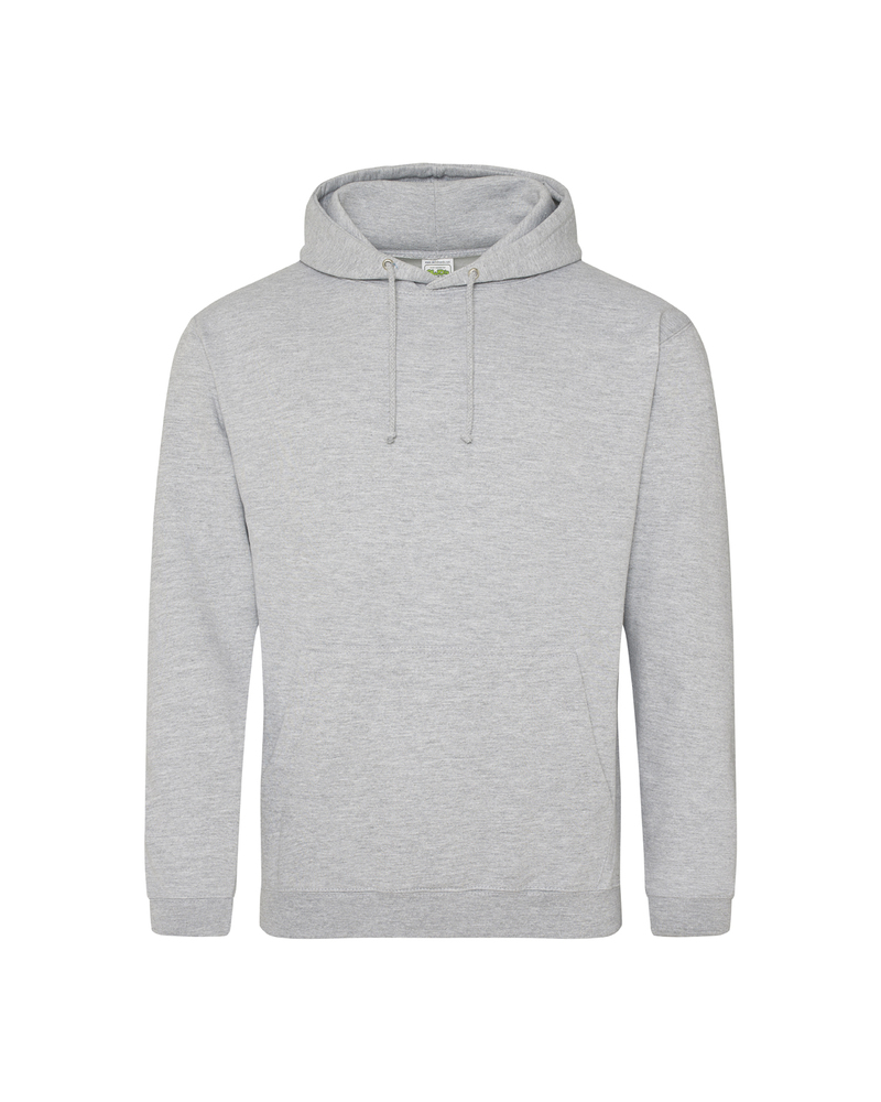 just hoods by awdis jha001 men's midweight college hooded sweatshirt Front Fullsize