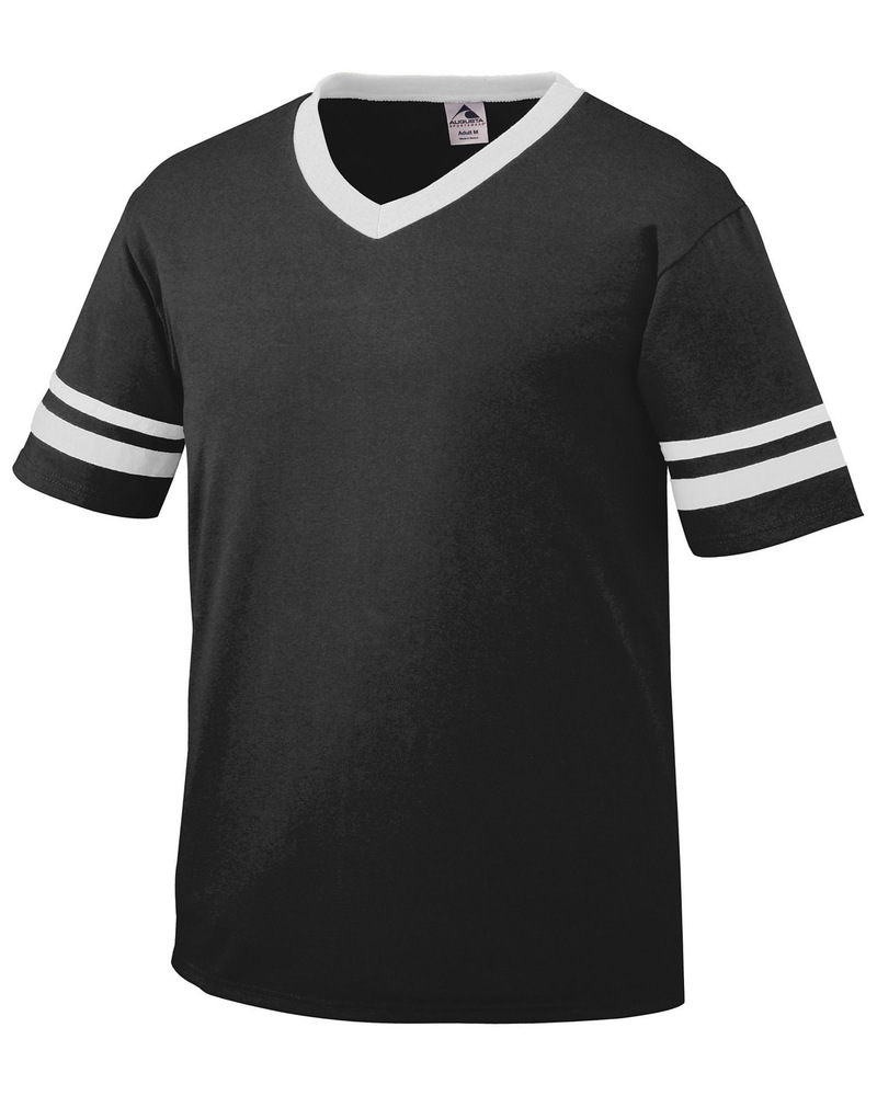augusta sportswear 360 adult sleeve stripe jersey Front Fullsize