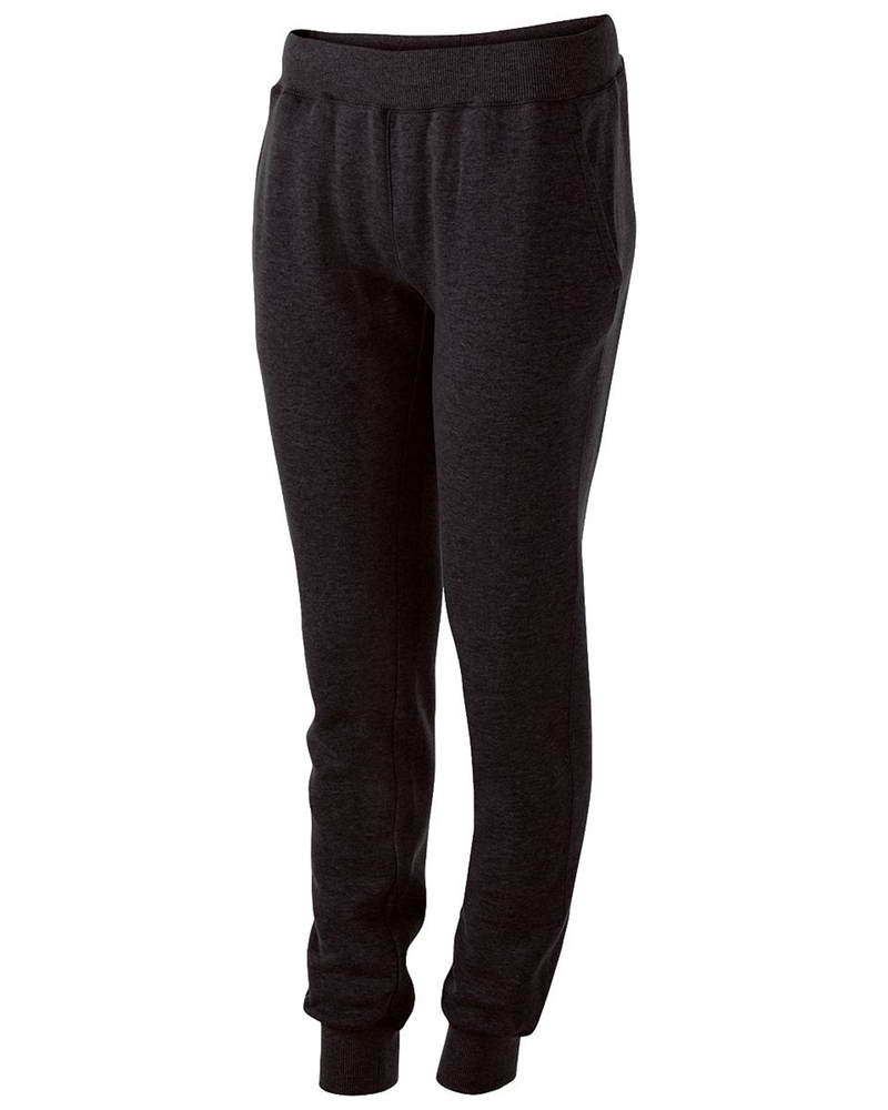 holloway 229748 ladies 60/40 fleece jogger Front Fullsize