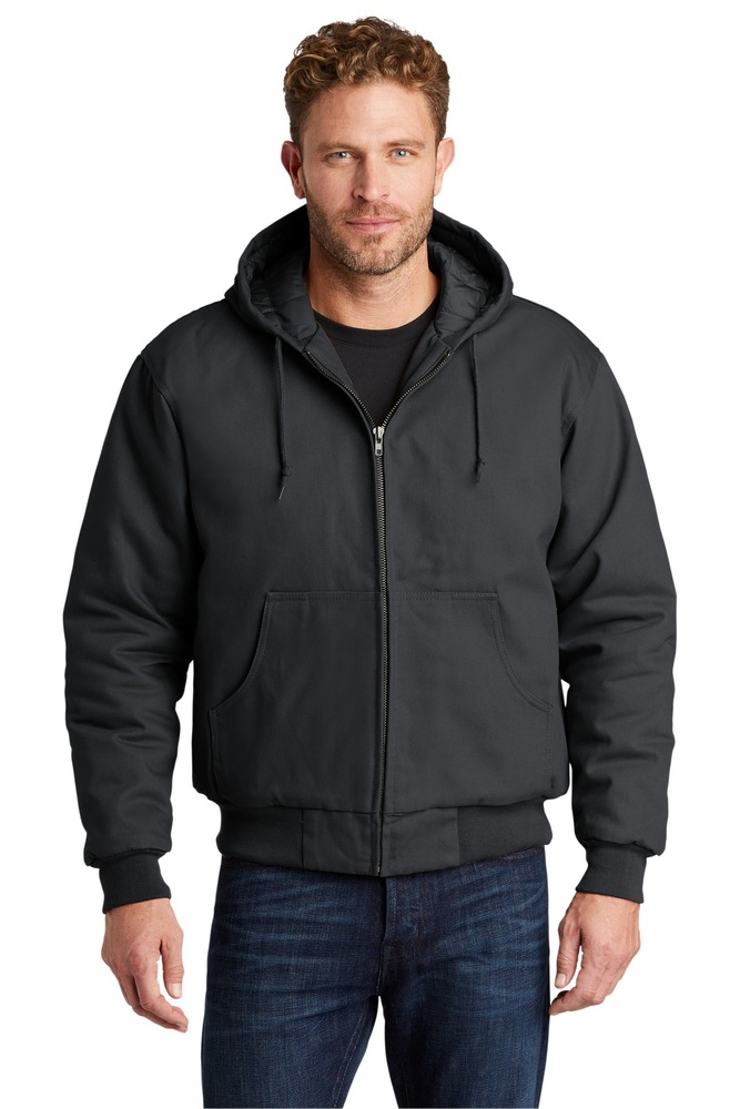 CornerStone J763H | Duck Cloth Hooded Work Jacket | ShirtSpace