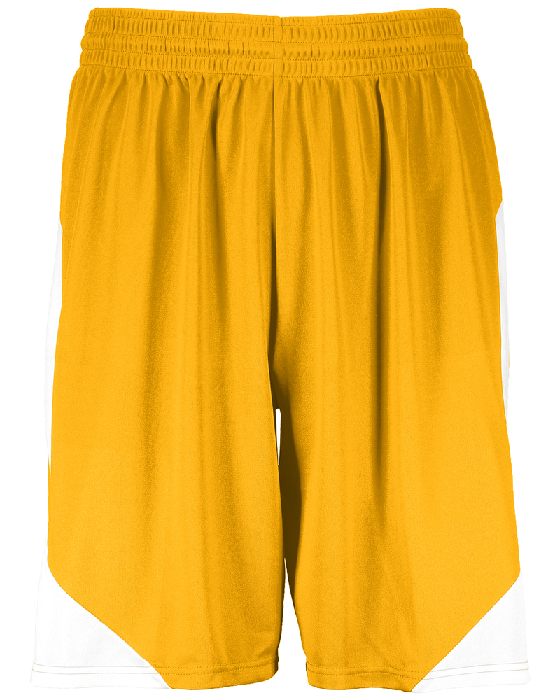 Augusta Sportswear 1733 Step-Back Basketball Shorts Front Fullsize"