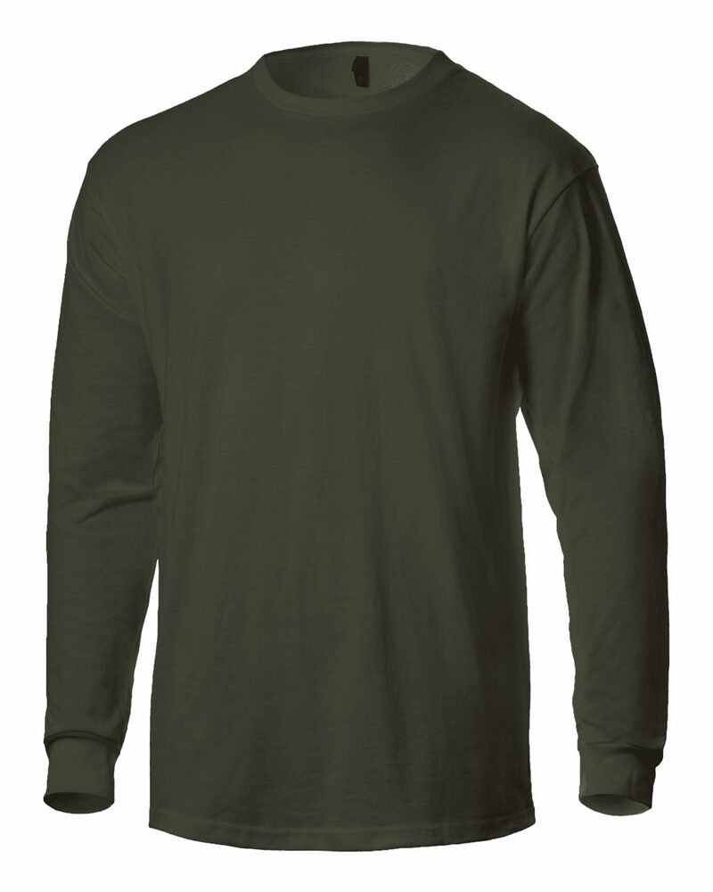 Tultex 291 Heavyweight Jersey Long Sleeve T-Shirt Front Fullsize"