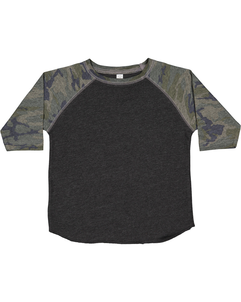 Rabbit Skins RS3330 Toddler Baseball T-Shirt Front Fullsize"