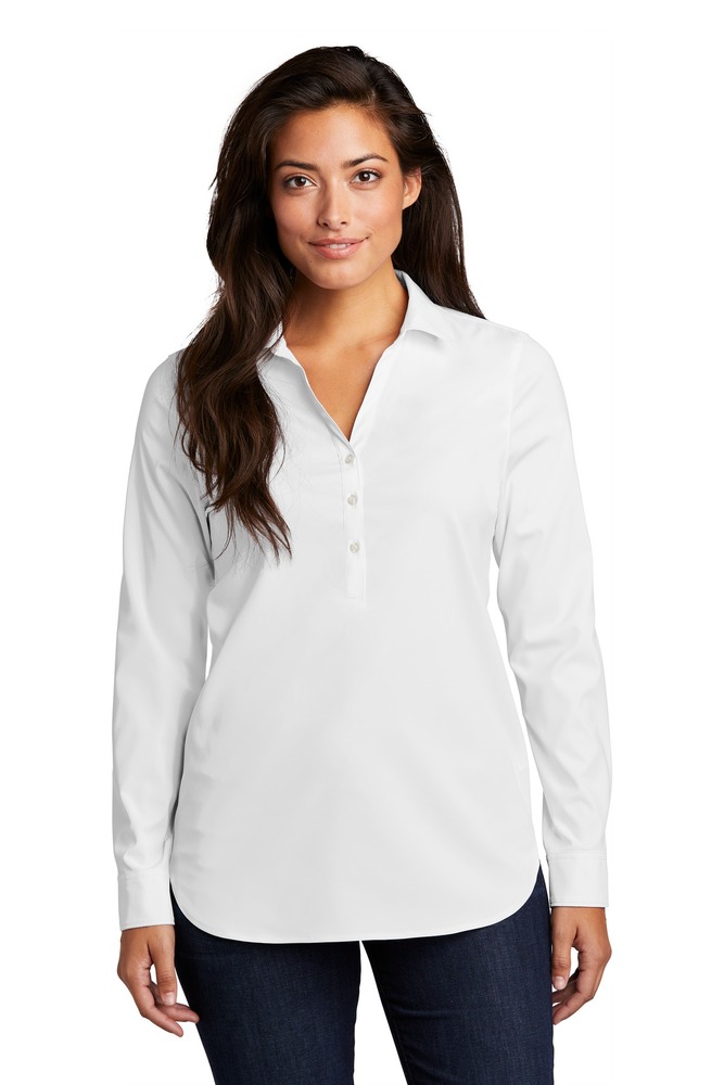 Port Authority LW680 Ladies City Stretch Tunic Front Fullsize"