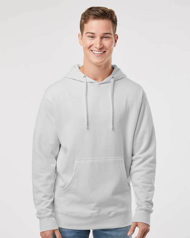independent trading co. ss4500 midweight hooded sweatshirt Front Fullsize