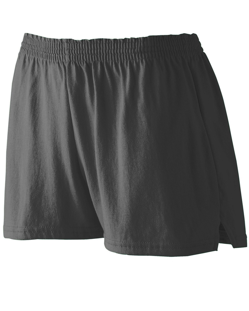 augusta sportswear 988 girls jersey shorts Front Fullsize