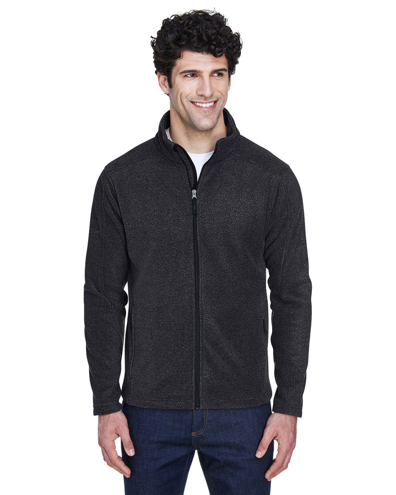 CORE365 88190T Men's Tall Journey Fleece Jacket Front Fullsize"