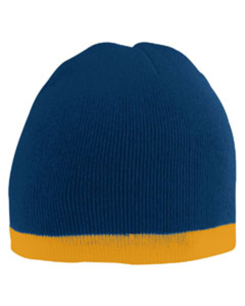 augusta sportswear 6820 two-tone knit beanie Front Fullsize