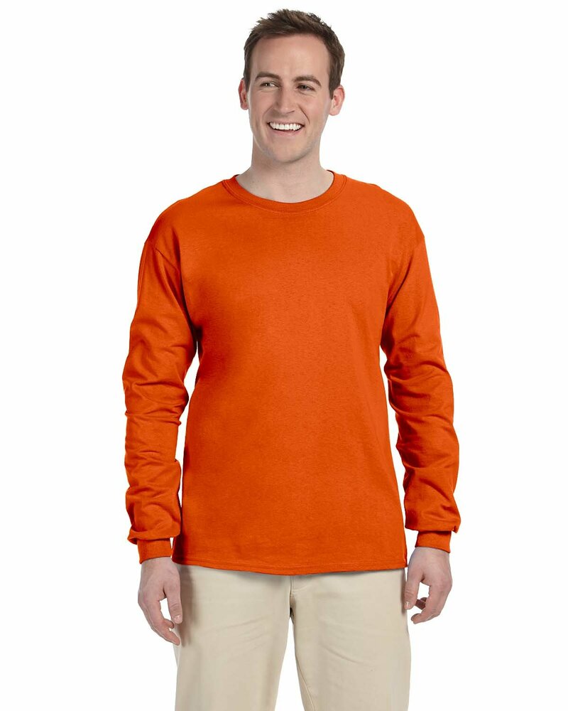 Gildan G240 100% Cotton Long Sleeve T-Shirt Front Fullsize"