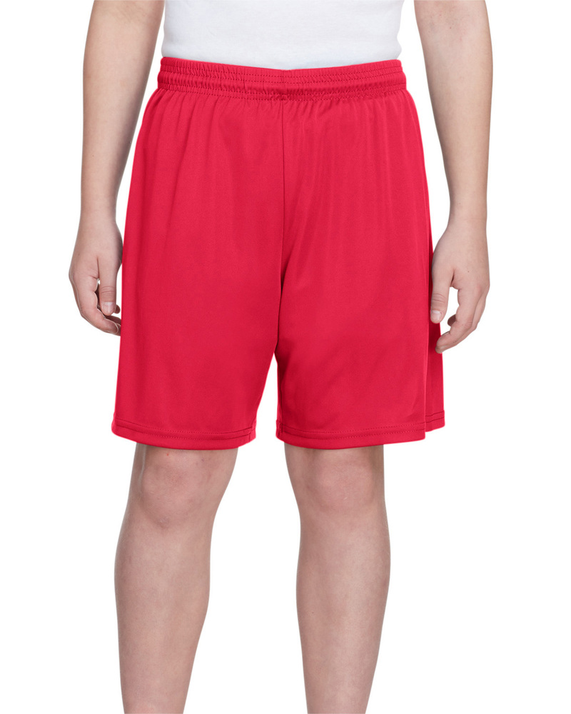 A4 NB5244 Youth Cooling Performance Polyester Short Front Fullsize"