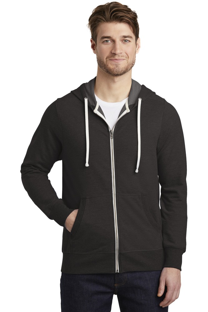 District DT356 | Perfect Tri ® French Terry Full-Zip Hoodie | ShirtSpace