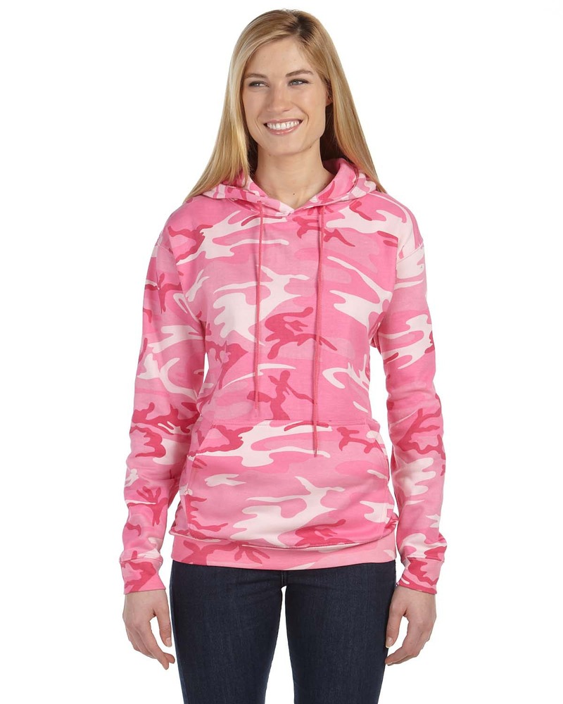 Code Five 3969 Unisex Camo Pullover Hoodie Front Fullsize"
