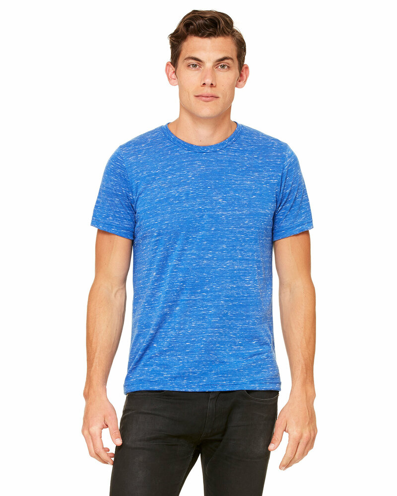Bella + Canvas 3650 Unisex Poly-Cotton Short-Sleeve T-Shirt Front Fullsize"