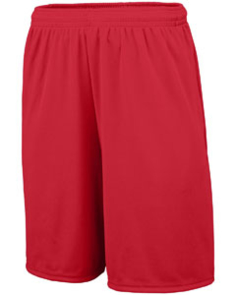 Augusta Sportswear 1428 Training Shorts With Pockets Front Fullsize"
