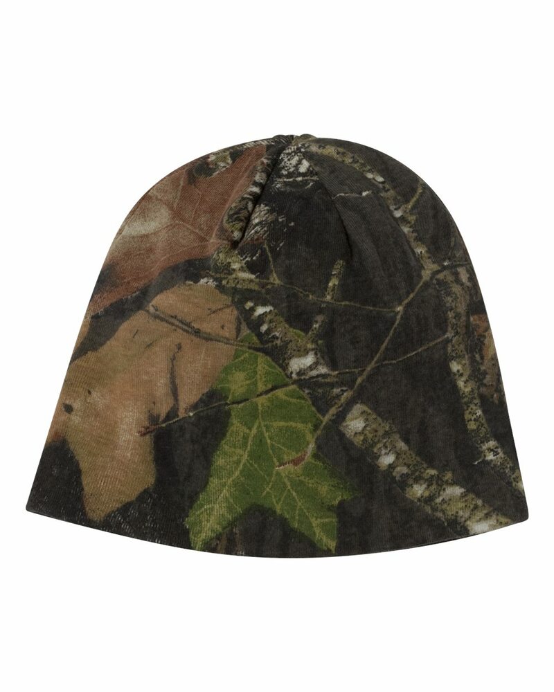 kati lcb08 8" camo knit beanie Front Fullsize