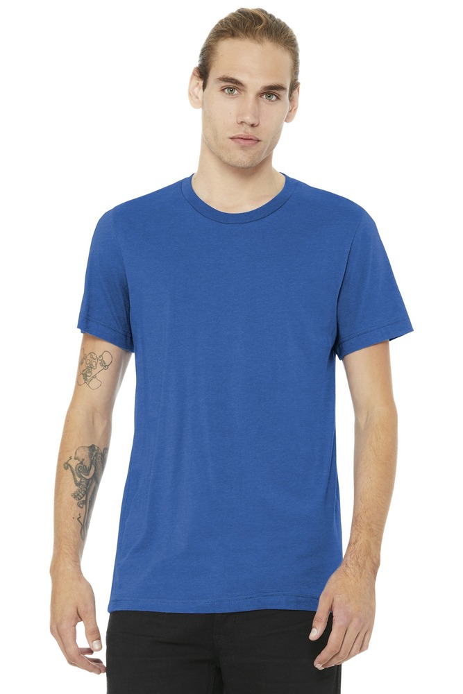 bella + canvas 3001cvc unisex heather cvc t-shirt Front Fullsize