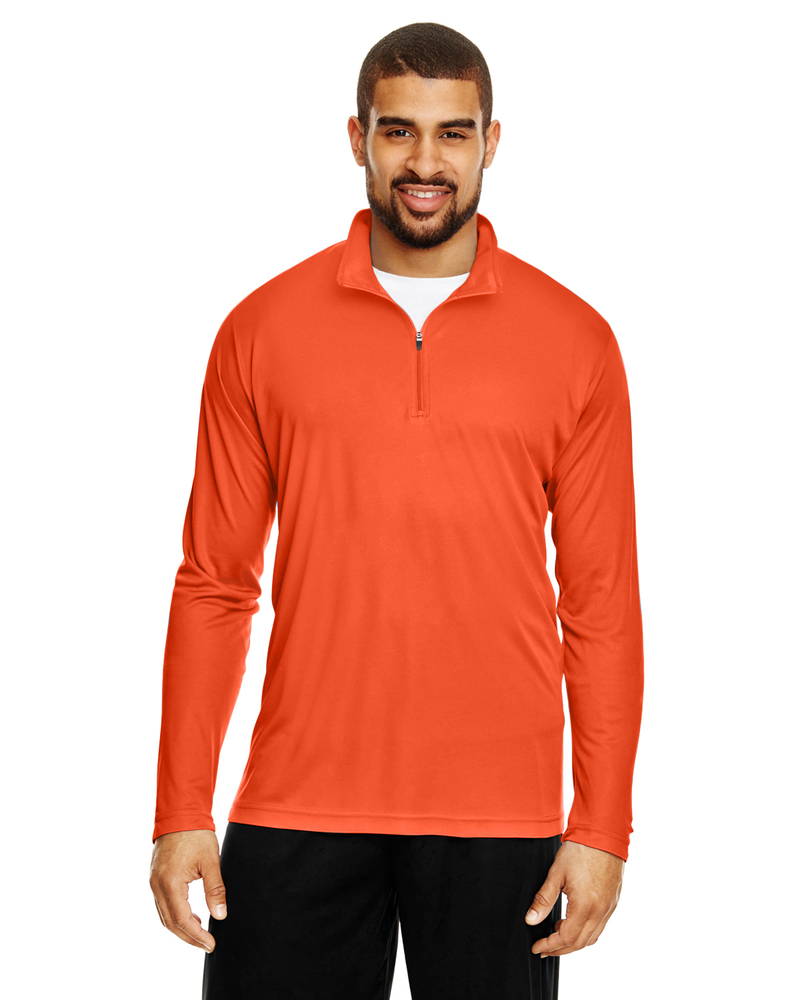Team 365 TT31 Men's Zone Performance Quarter-Zip Front Fullsize"