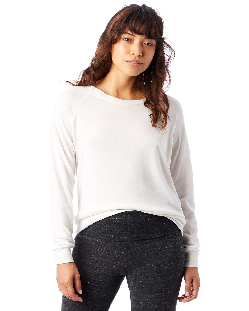 alternative aa1990 women's eco-jersey ™ slouchy pullover Front Fullsize